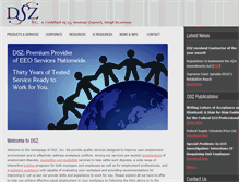 Tablet Screenshot of dsz.com
